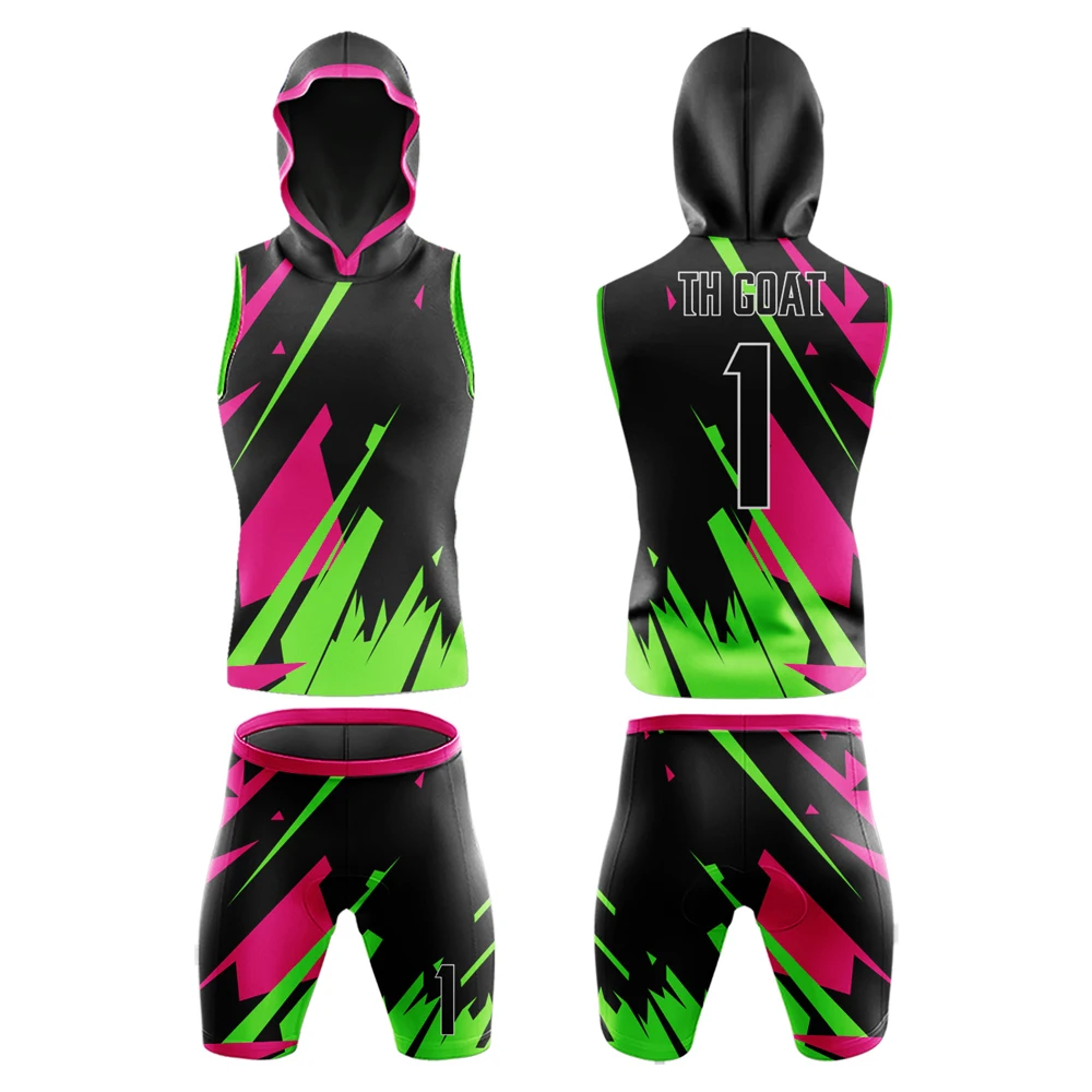 Custom New Design Flag Football Uniforms Wholesale Best Cheap Prices American SUBLIMATED COMPRESSION 7 on 7 Flag Football
