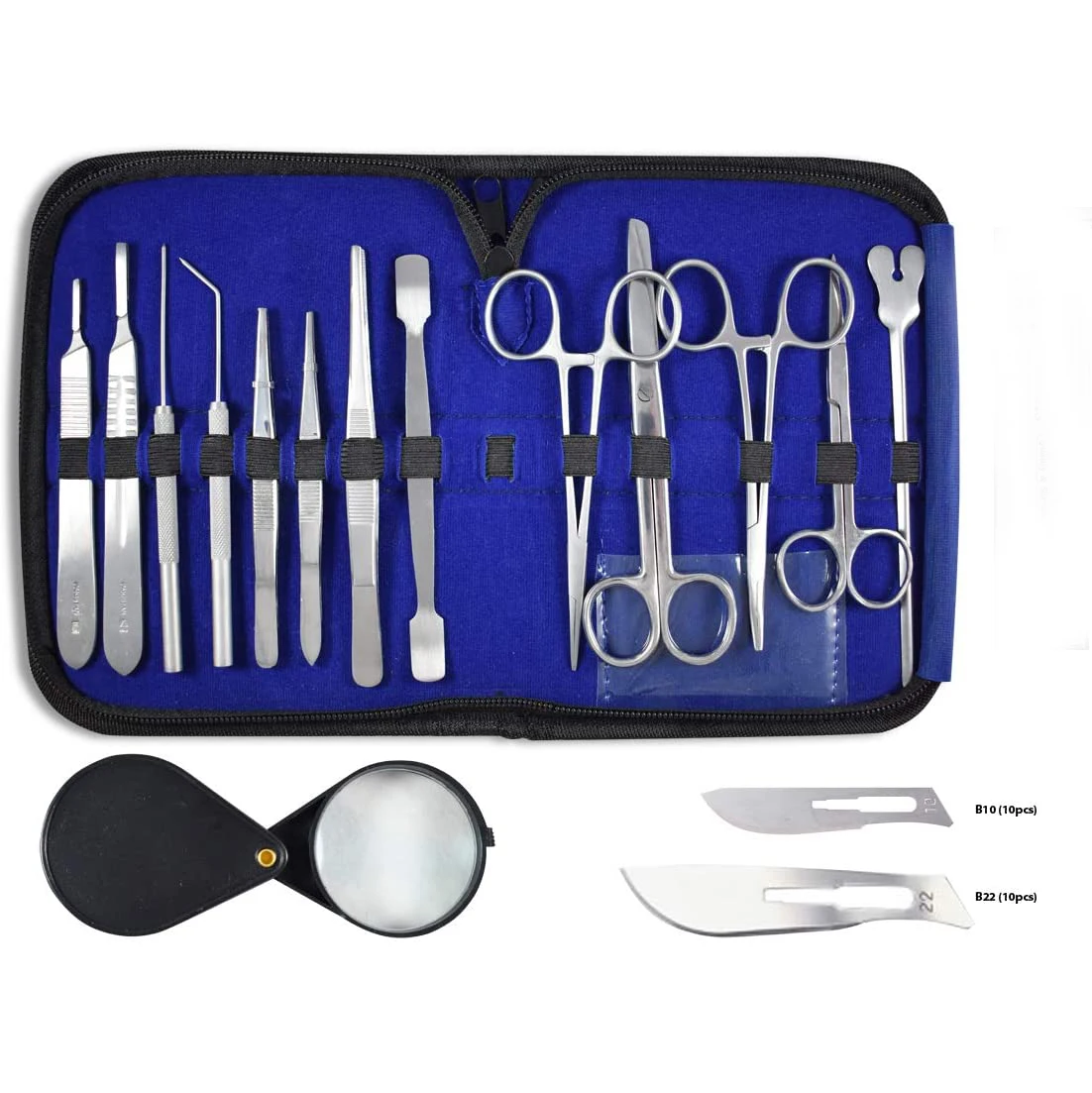 Высококачественный лабораторный набор для биологии, наборы для студентов-студентов, комплект для дисекции