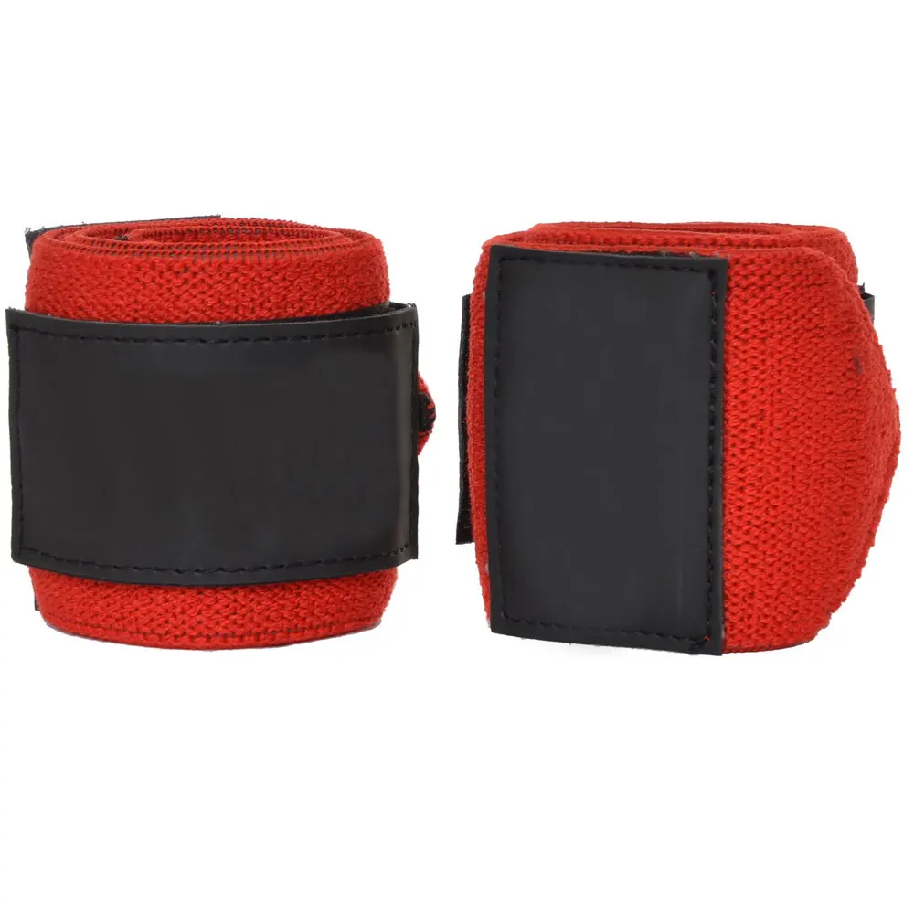 Custom Logo Adjustable Gymnastic Fitness Weight Lifting Gym Weightlifting Wrist Wraps Strap