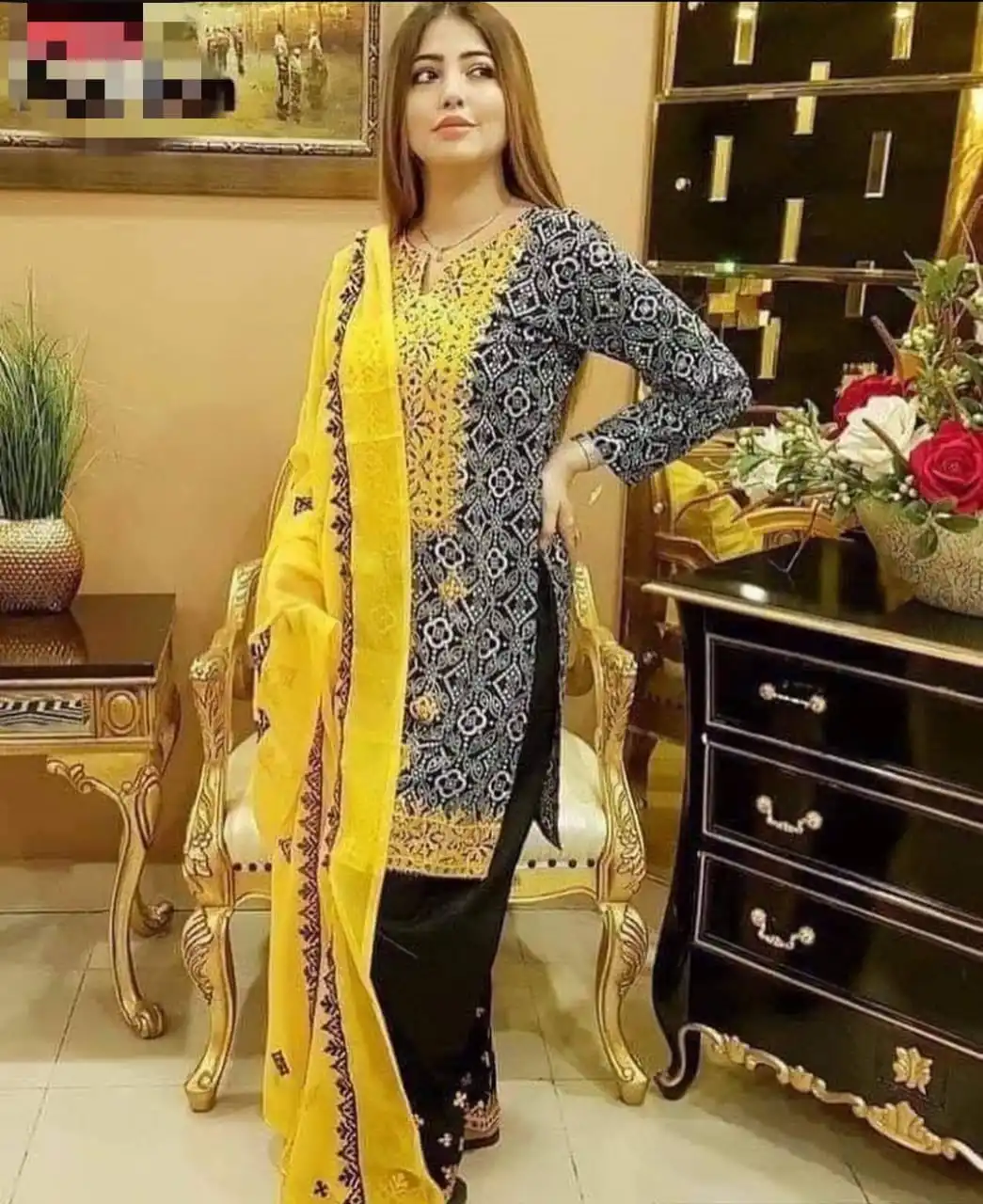 Eid women kameez shalwar Indian Pakistani lawn suits chicken suits shalwar kameez