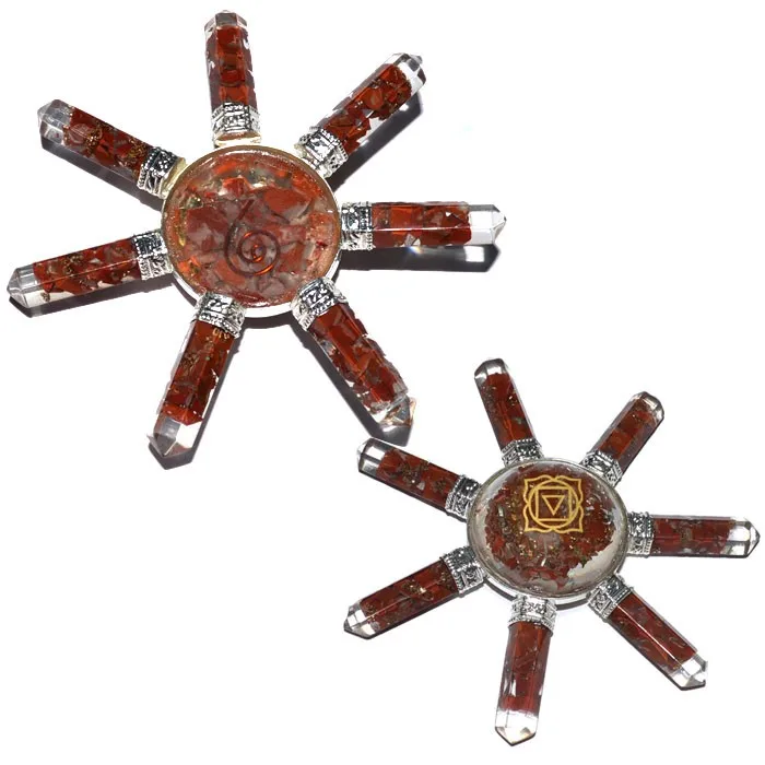 Get Online Root Chakra Red Jasper Orgone Energy Generator : Root Chakra Red Jasper Orgone Energy Generator For Sale