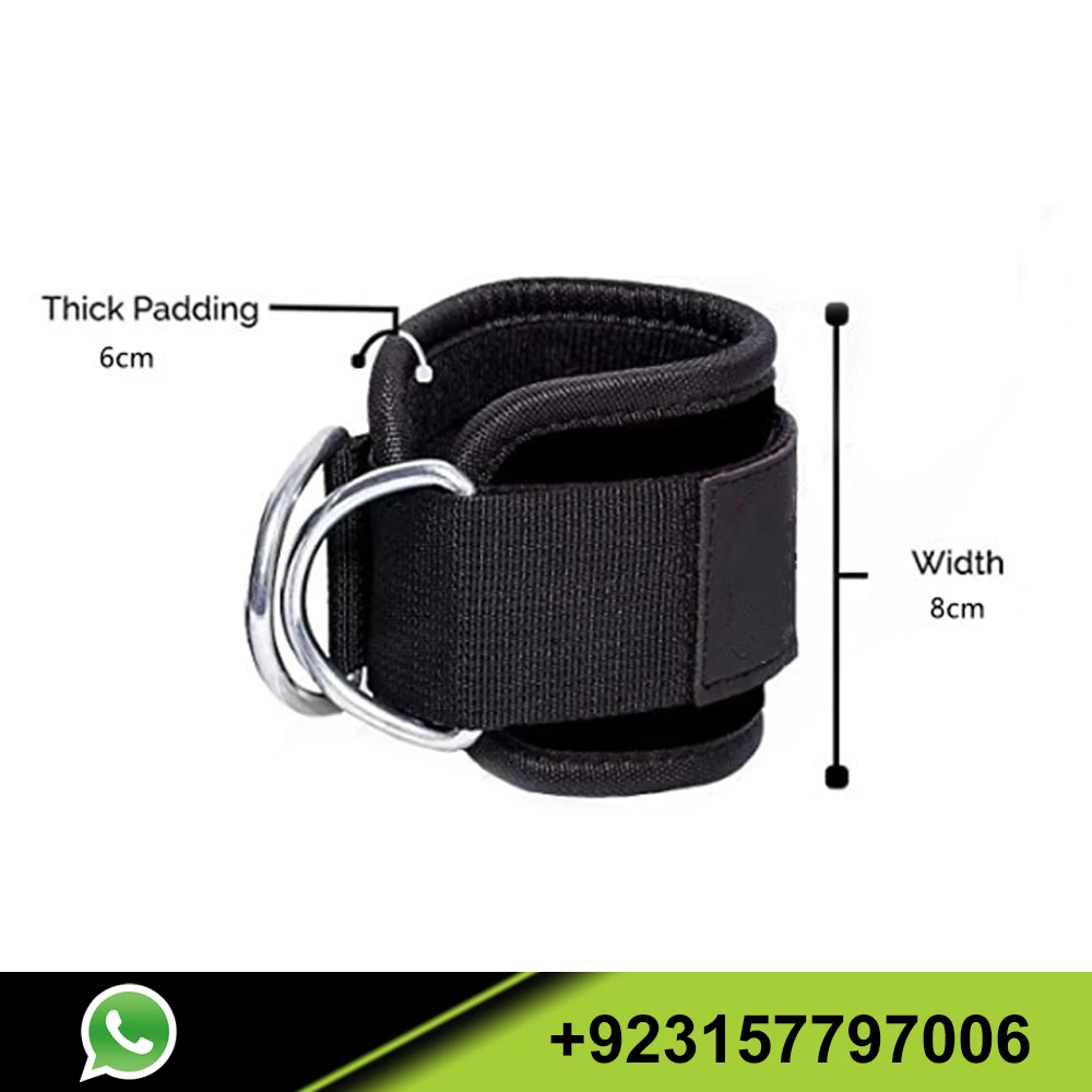 Высококачественный черный ремешок на лодыжку 2022 для кабельного аппарата манжеты тренировок в тренажерном зале оптовая продажа Пользовательский логотип аксессуары спортзала распродажа