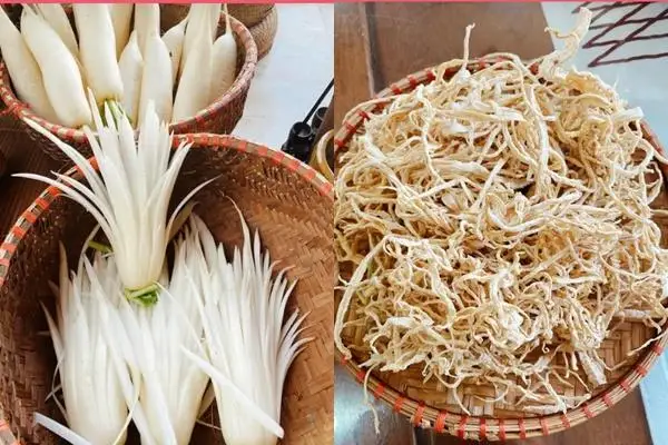 Manufacture supply cheap dried Radish strips/ Dried Dakon Radish in Vietnam  / Ms. Nary ( +84 904183651)