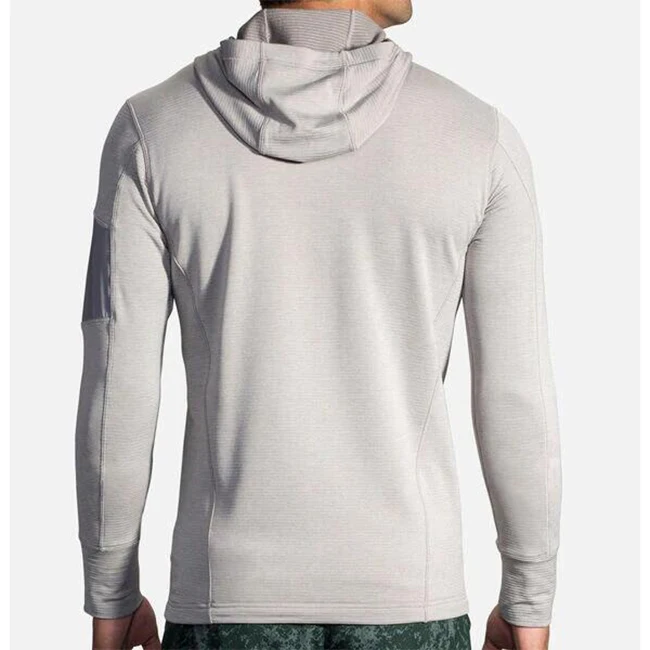 
mens 1/4 zip pullover left sleeve pocket hoody jacket sweatshirt 
