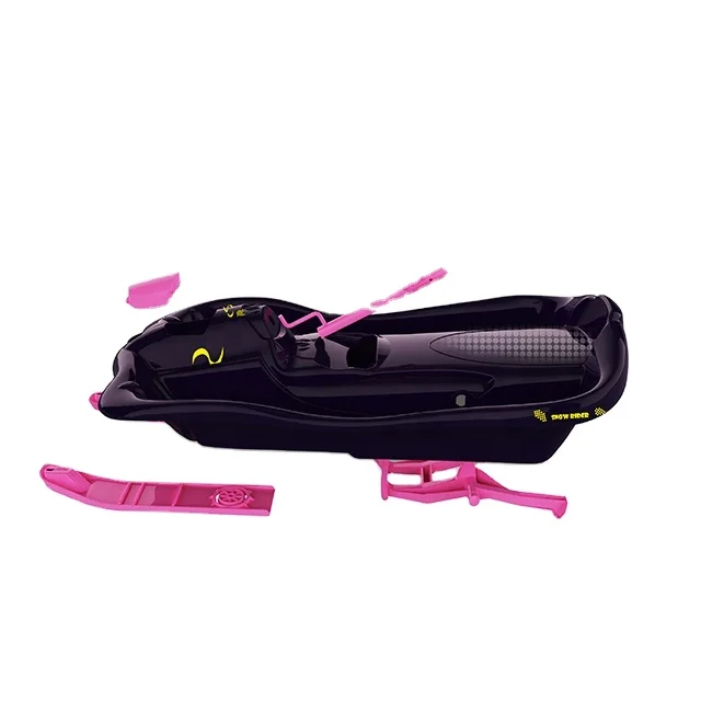 Snow Sledges Plastic Sleigh Skiing Skating Sand Sliding for Children and Adult Winter Ski