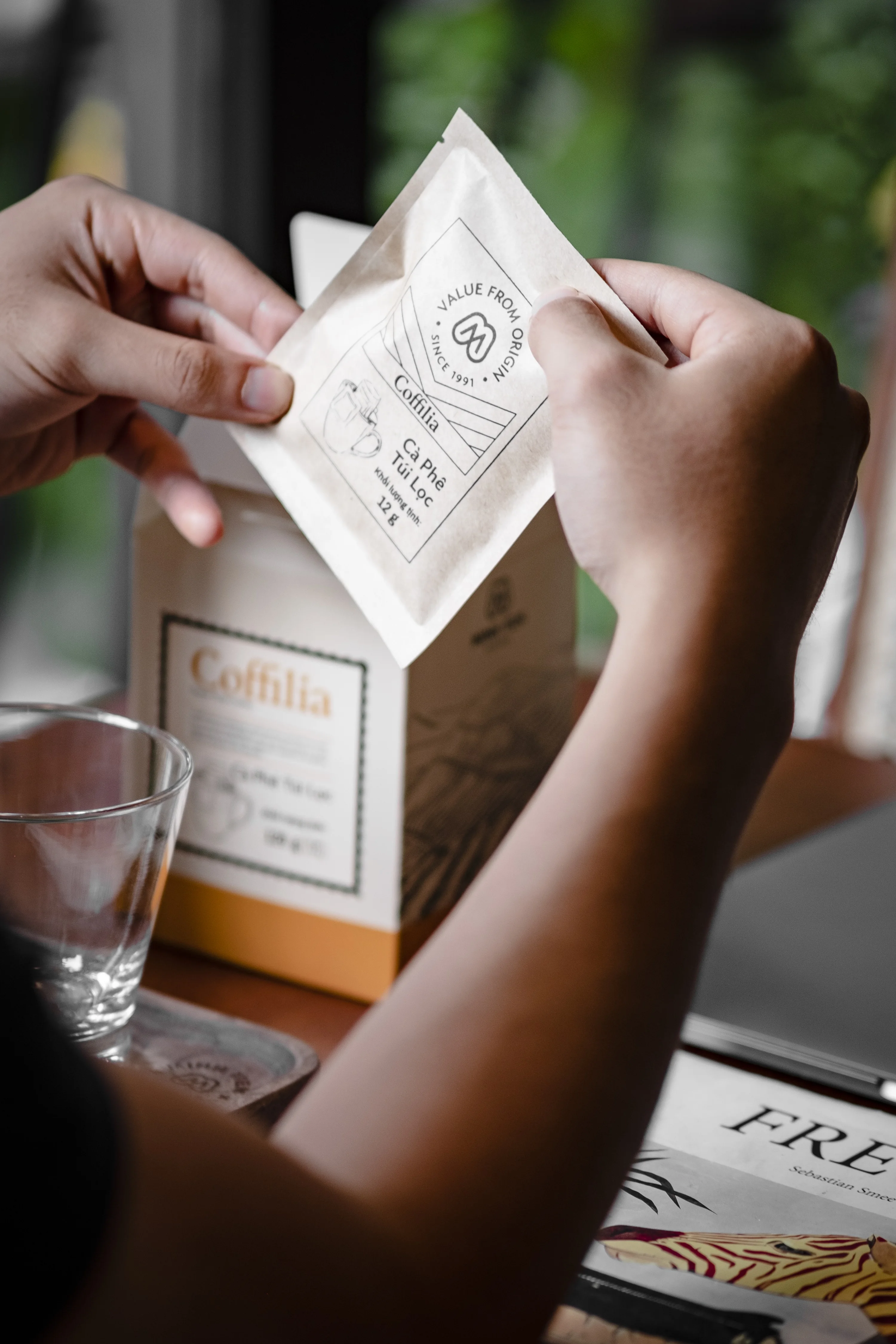 Wholesale Grade 2 Coffee Flavor And Bitter Taste Coffilia - Drip Bag Coffee With 18 Months Shelf Life From Vietnam