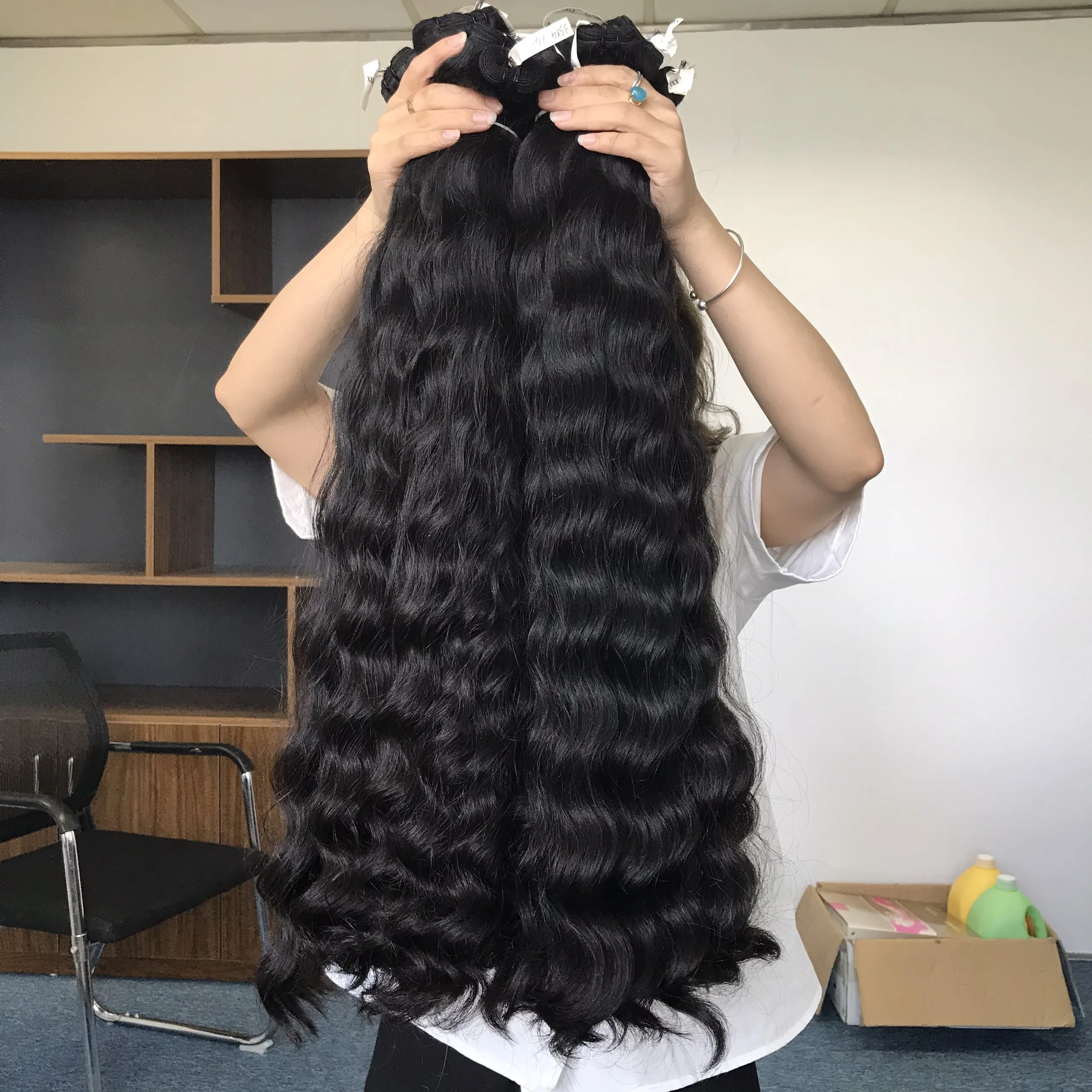 Natural Wave Cuticle Aligned Best Price Top Grade Unprocessed Virgin Natural Hair