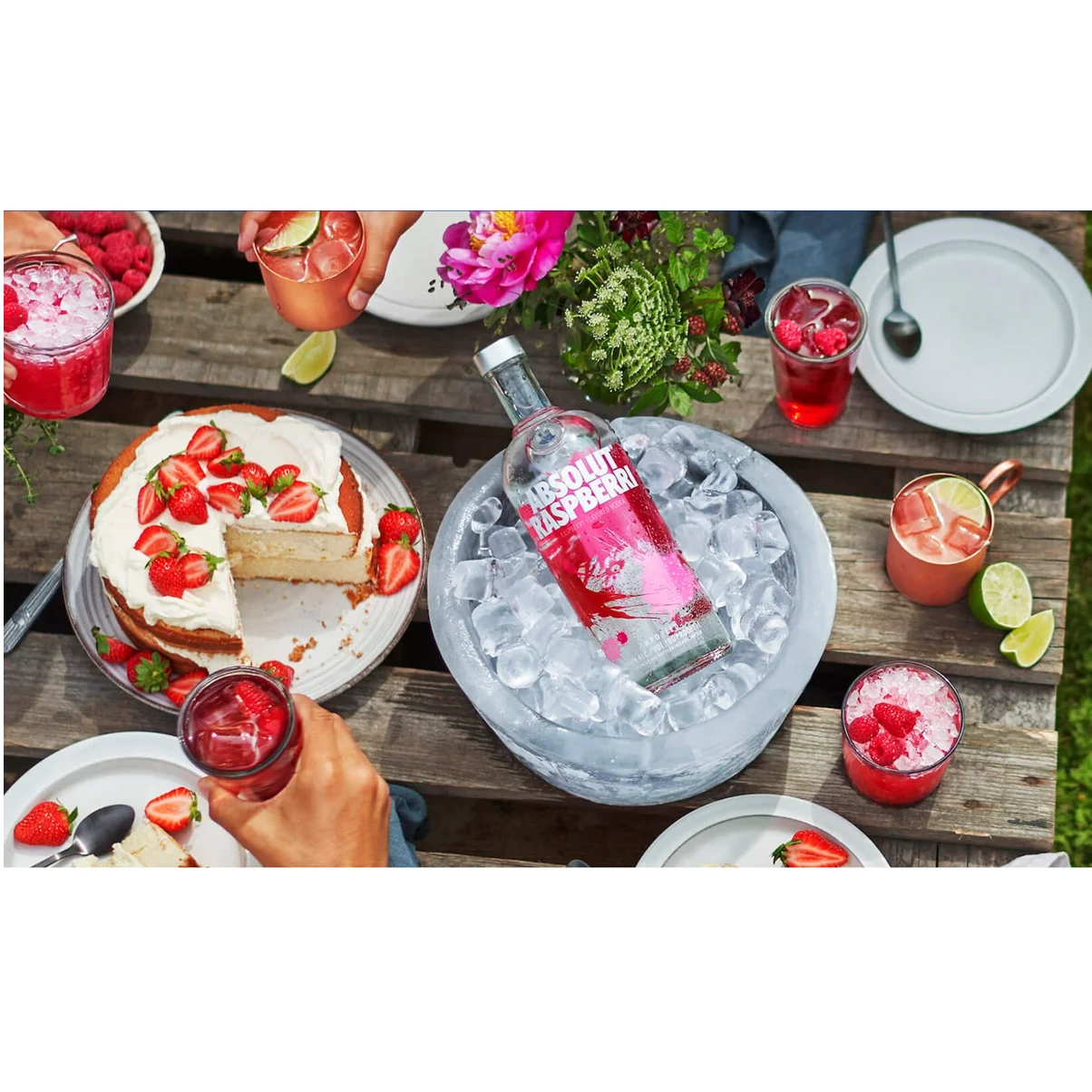 Ends Comfortably Fruity Ccidic 1L 40% Alcohol Sweden Raspberri Vodka Juice Cranberry 12btls/carton