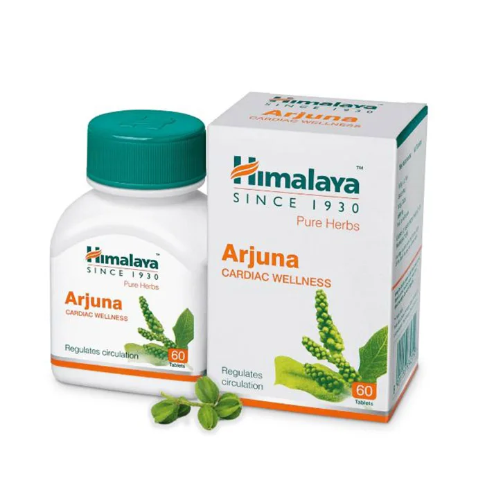 Himalaya Wellness Pure Herbs Arjuna Cardiac Wellness Tablet Rehabilitation Therapy Supplies
