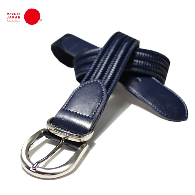[ DOMODOSSOLA ] Woven Belt - made in Japan