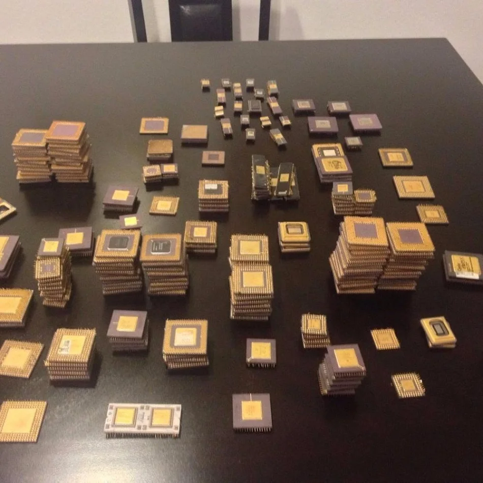 Ceramic CPU Scrap / Processors Chips, Motherboard Scrap, Ram Scrap etc