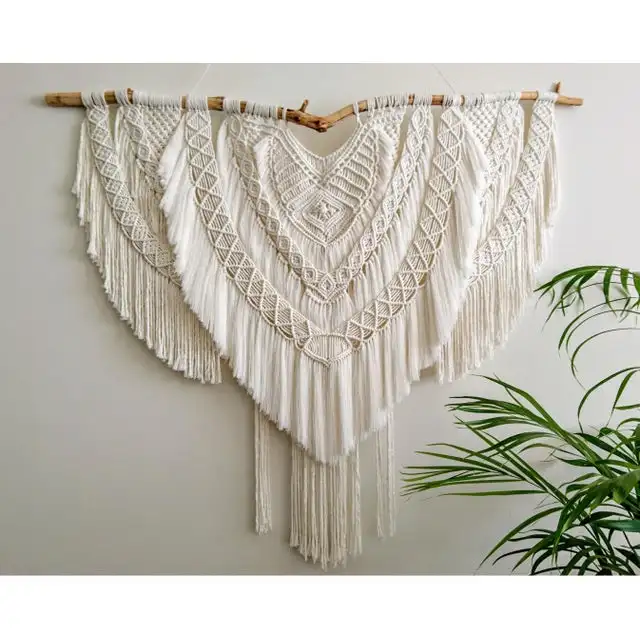 wholesale trendy Macrame Wall Hanging for Theme Wedding Party Decoration home hall decor indoor outdoor