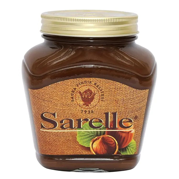 SARELLE HAZELNUT CHOCOLATE SPREAD 700 GR AND 350 GR JAR