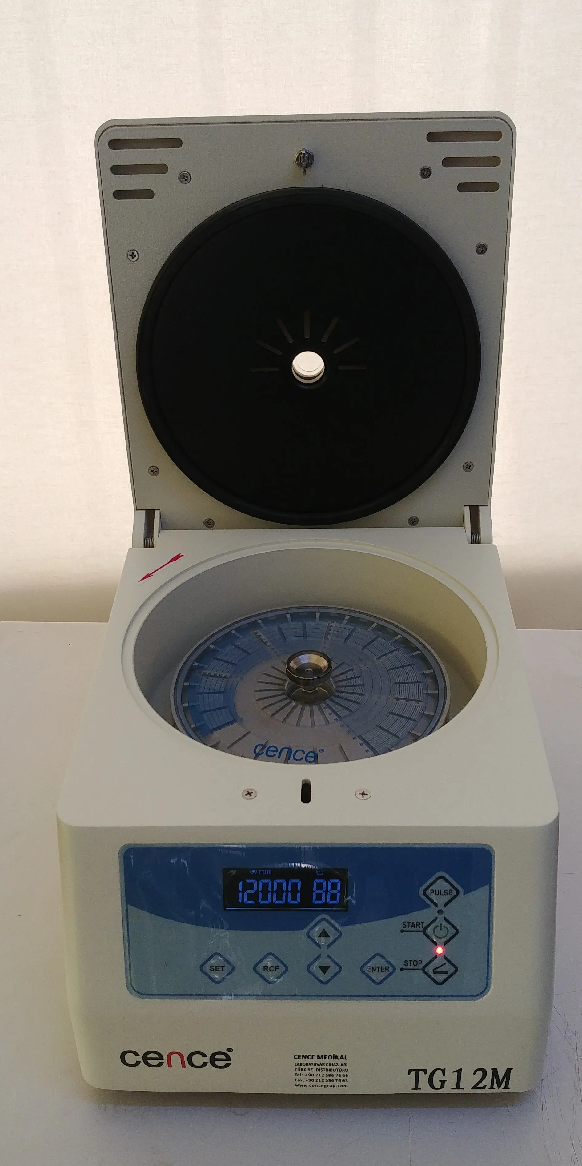 Best Selling TG12M Micro Hematocrit Centrifuge Machine with 24 capillary tubes High Speed Laboratory Centrifuge