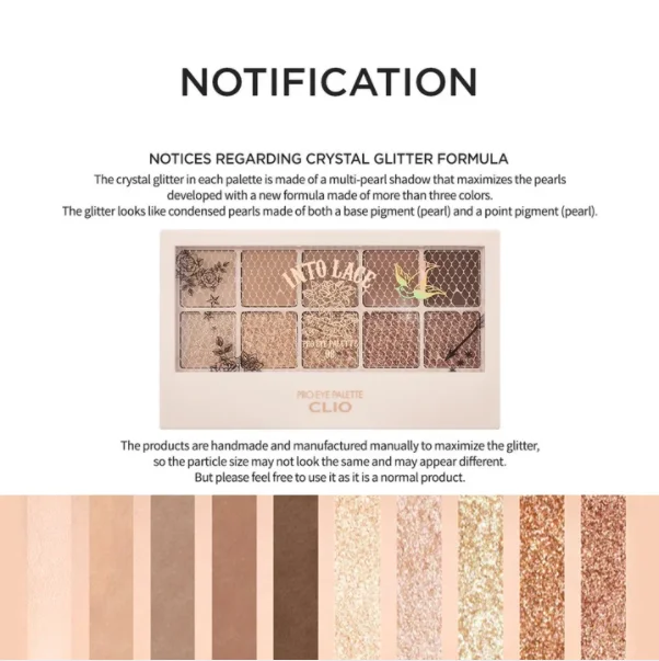 [CLIO] Shadow Palette Korean cosmetic made in Korea eyes beauty eye shadow