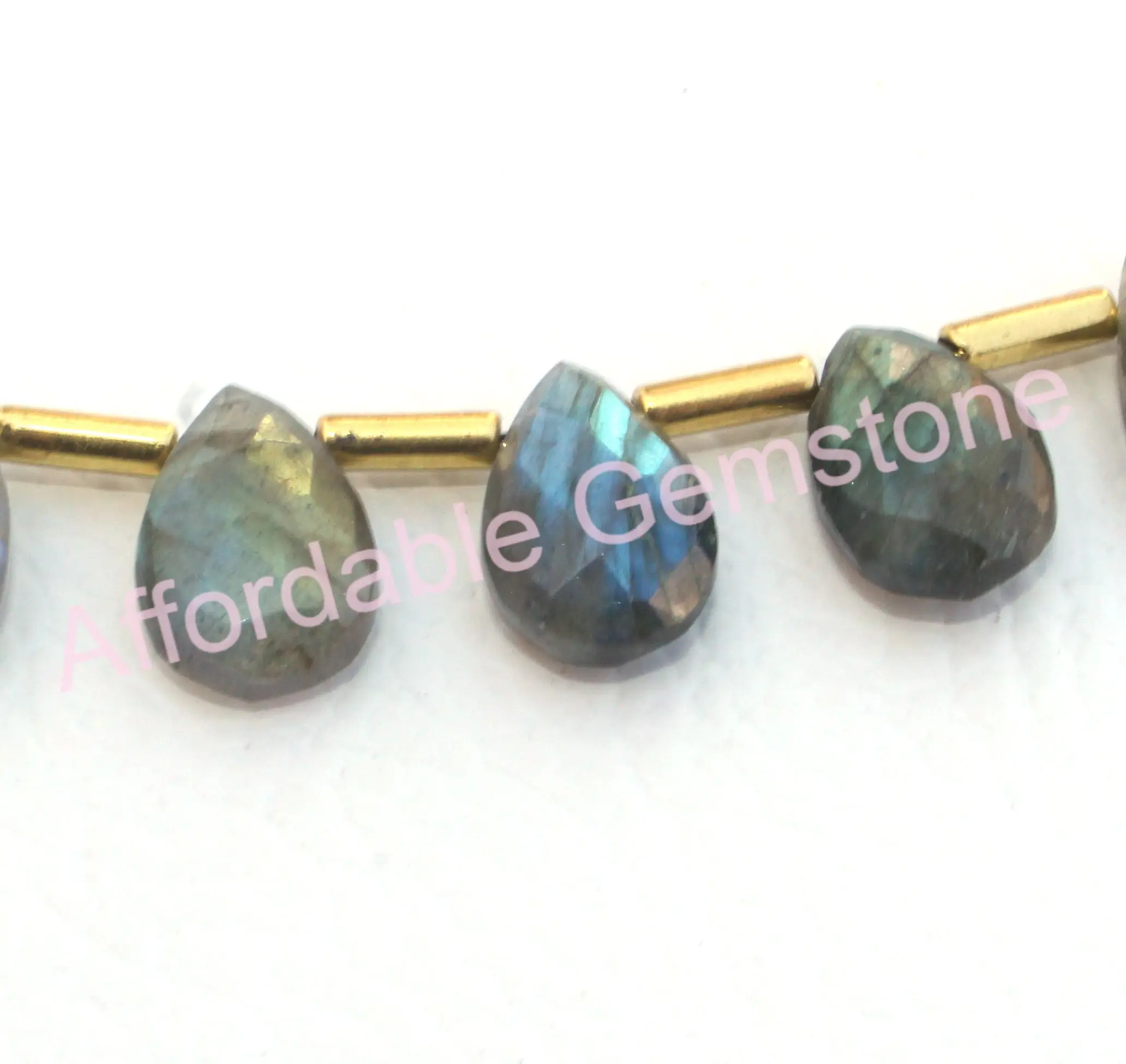 Натуральный лабрадорит грушевидный камень хорошее качество ювелирные изделия ручной работы драгоценные камни ограненные бусины полированные