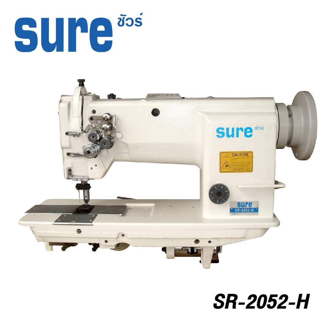 SR-2052-H уверены двойной иглой промышленные швейные машины большой крюк для плотного материала, кожаных изделий
