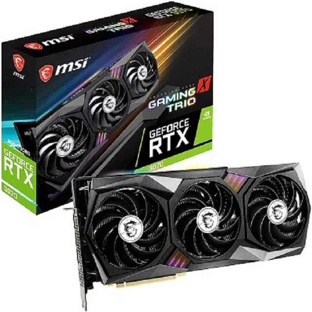 
Новая игровая Видеокарта MSI GeForce RTX 3080 Gaming TRIO RTX 3080 VEN 3X с 10G GDDR6 19 Гбит/с 
