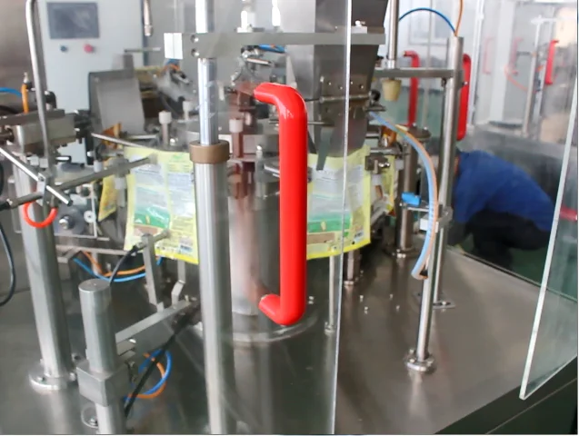 Fully Automatic Flour Packing Machine mini Pouch Packing Machine 1 kg Pouch Packing Machine