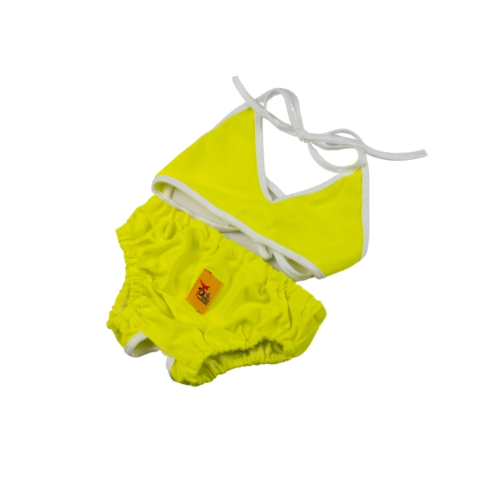 Pet Bikini Fashion Design Set Dog Cute Pets Swimsuits Beach Clothes (Small Size)