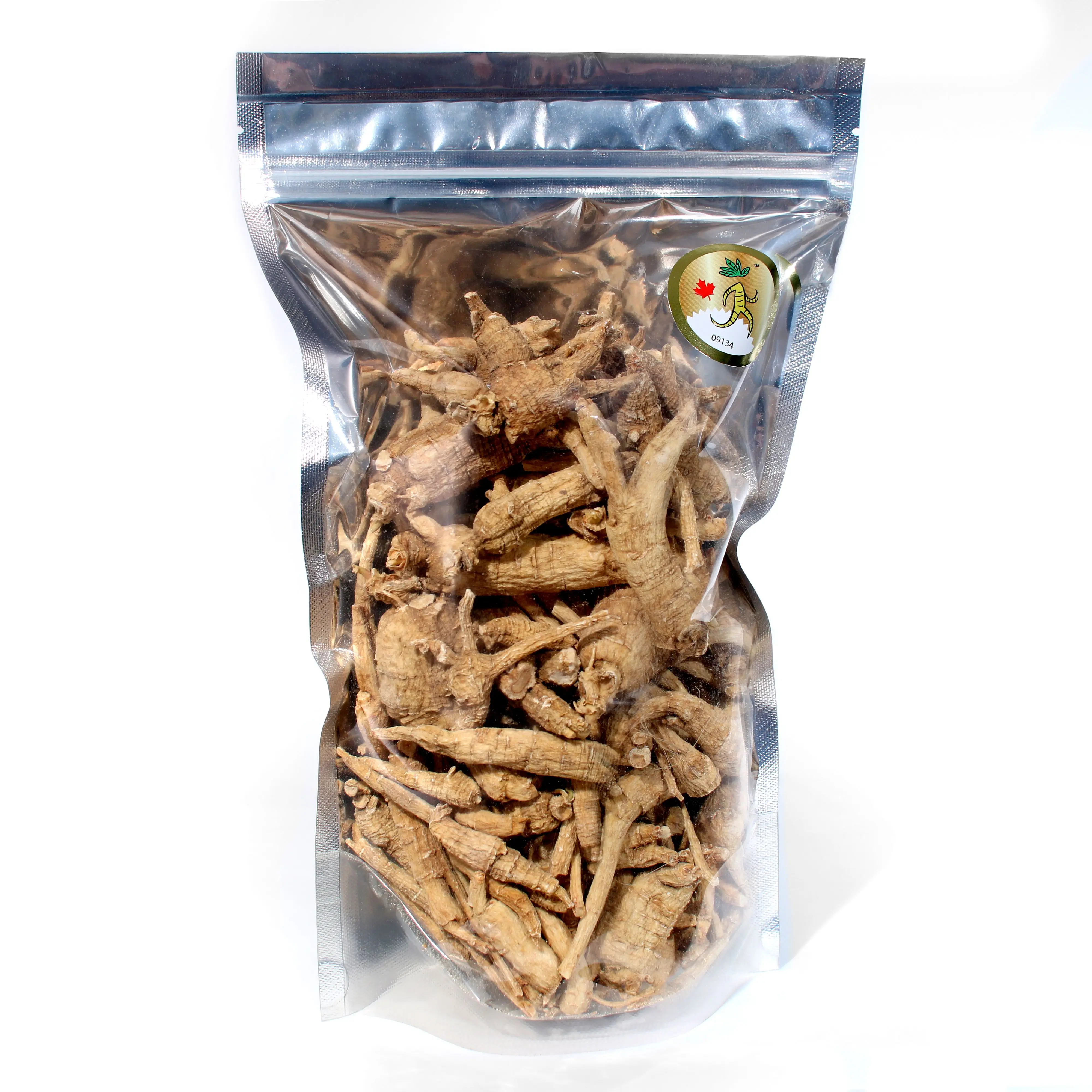 
Fully Dried Whole Panax Ginseng Root Dried Ginseng Roots 454g Each Root 