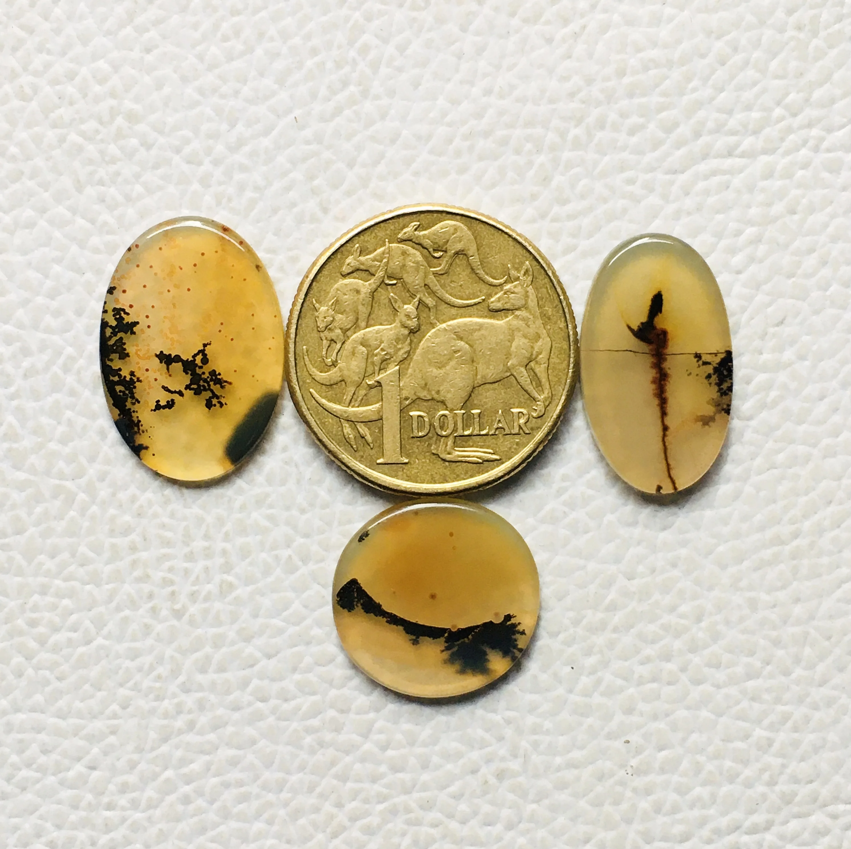 Natural Scenic Dendrite Agate Oval shape hand polished cabochon loose gemstone making jewelry pendant/ring wholesale price