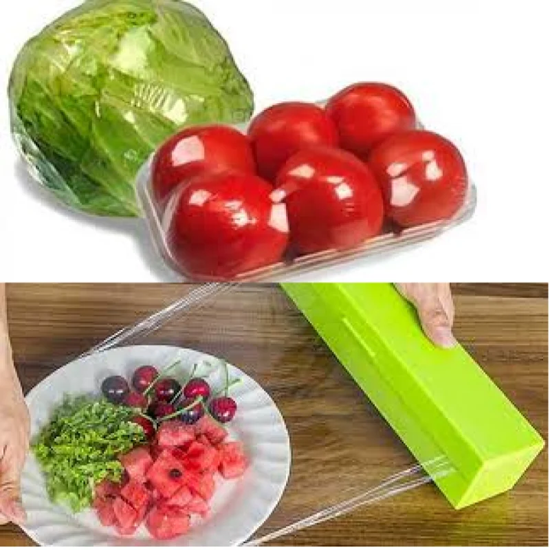Factory Wholesale Best PVC PET POF Stretch Cling Film Fresh Food Wrap Moisture Proof Shrink Film Sandwich Noodle Salad