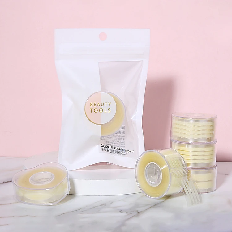 Lameila OEM Double Sided Eyelid Tape 300pc Lady Eye Beauty Tool Large Size Invisible Transparent Double Eyelid Tape A1035