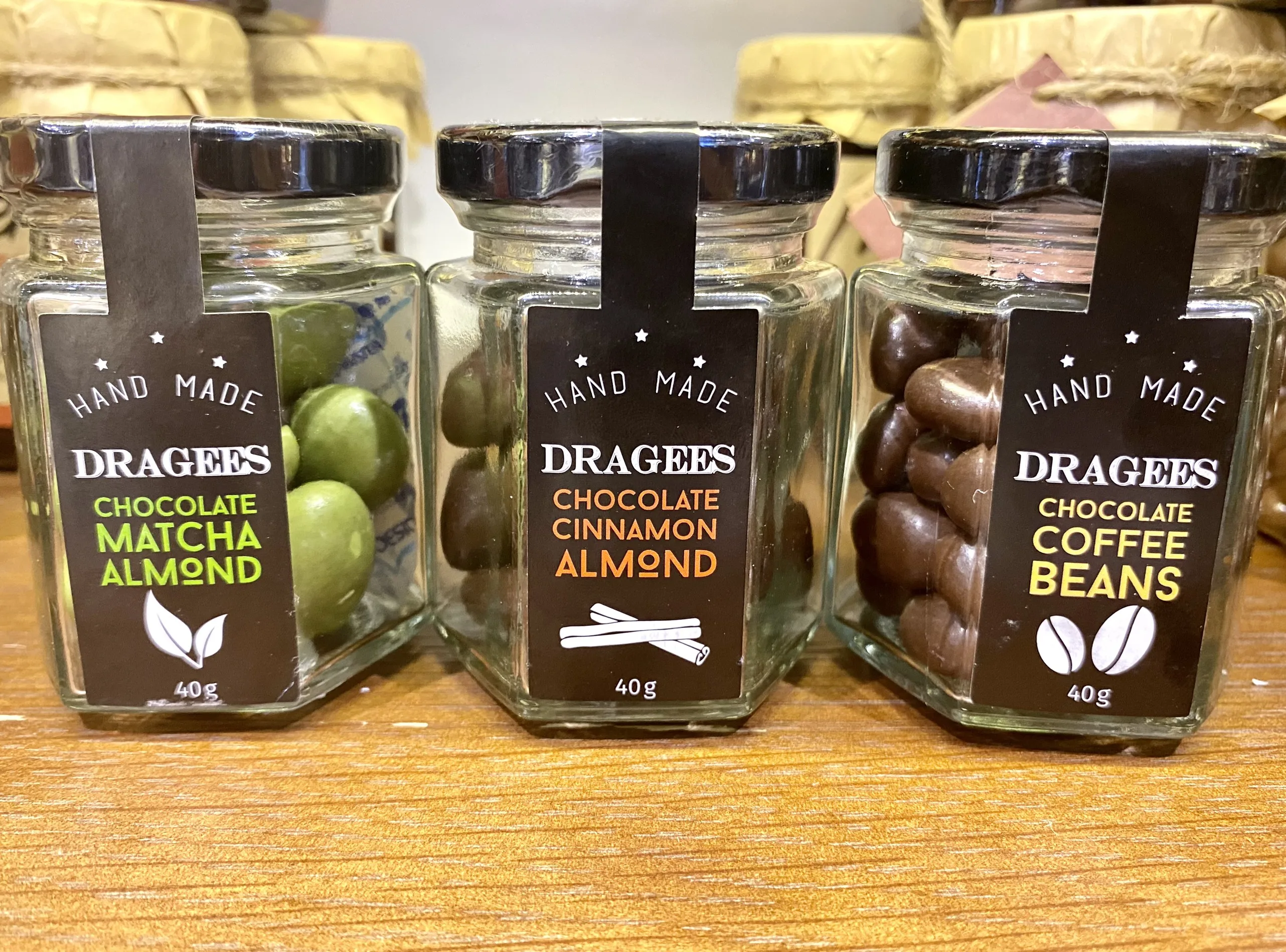 Best bittersweet Dark chocolate milka covered coffee and almonds free samples by Legendary Viet Nam packing 40gr net weight