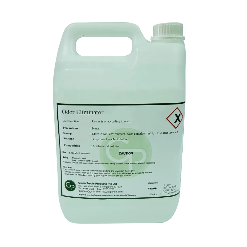 Singapore High Quality GT 0052 Odor Eliminator In Liquid Form