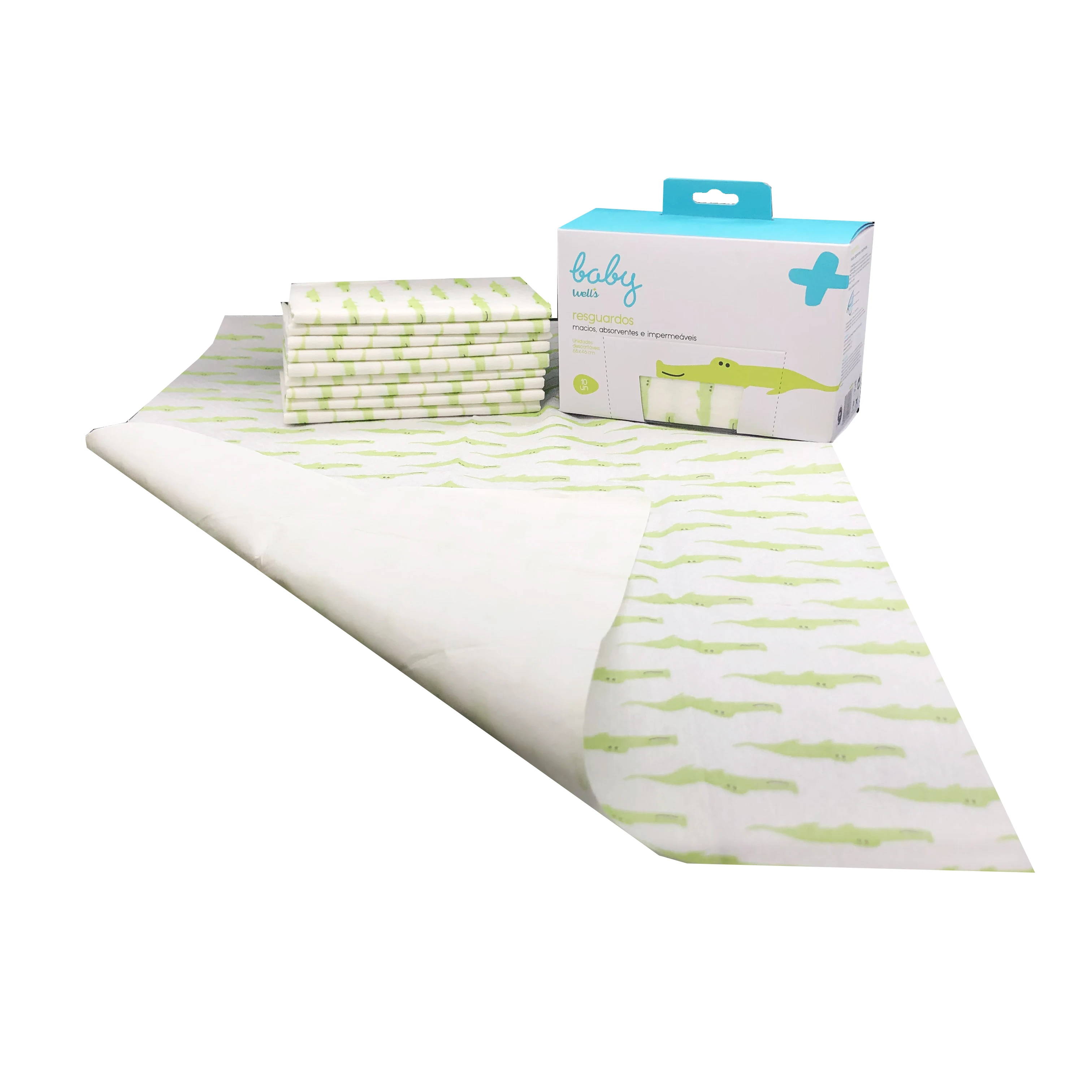 
Hot Sale Portable Soft Baby Infant Diapers Disposable Baby Changing Mat 