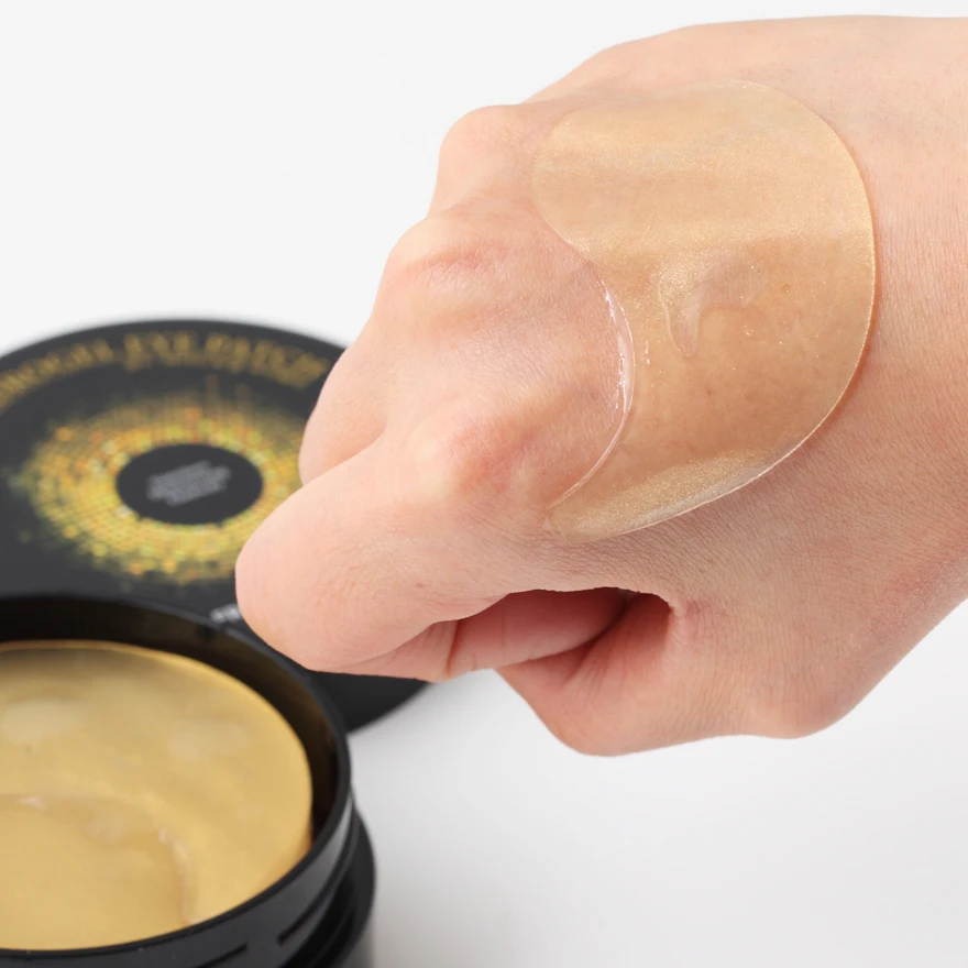 puffy eyes eye patches dark circles FROM NATURE Gold Hydrogel Eye Patch Mask korean cosmetics