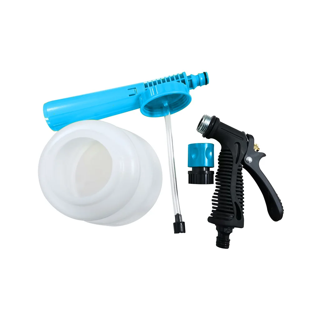 Pre Wash Auto Detailing Snow Foam Sprayer Bottle Car Washing Gun Hose End Sprayer Soap Foam Water Spray Gun Cannon Sprayer