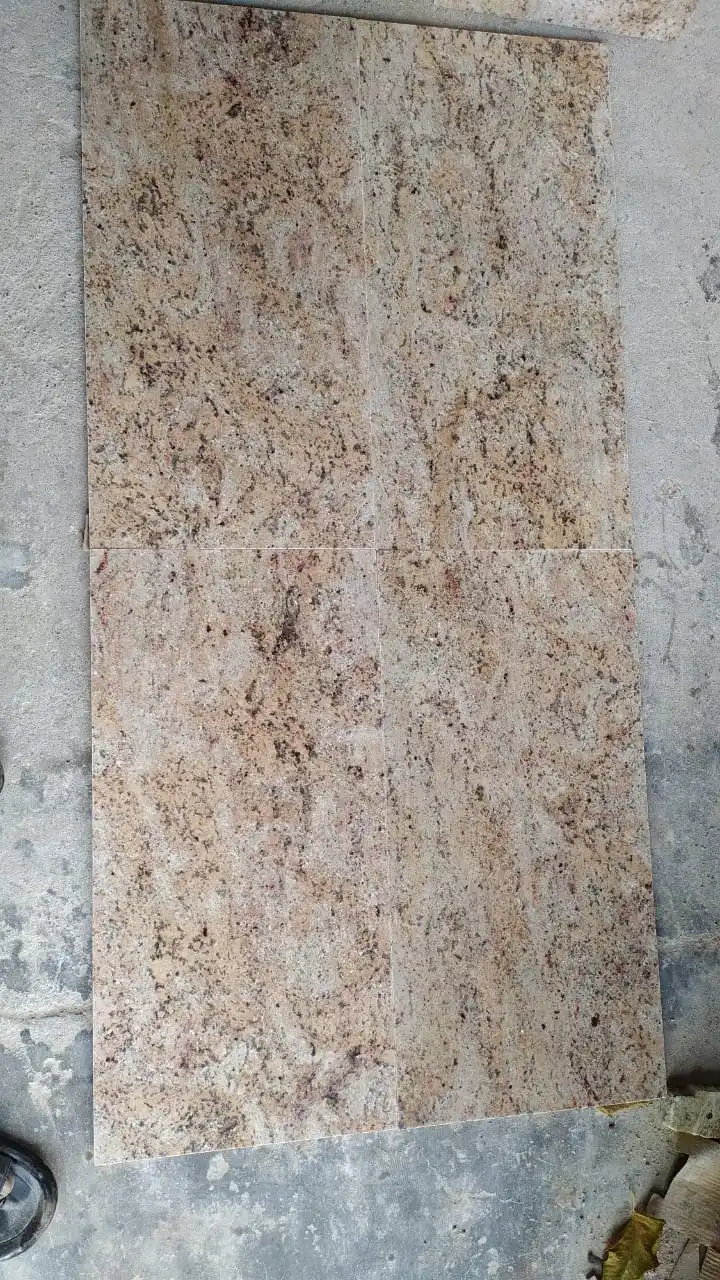 
Polished Ivory brown Granite Tiles For Elevation Interior Facade tiles grenite 