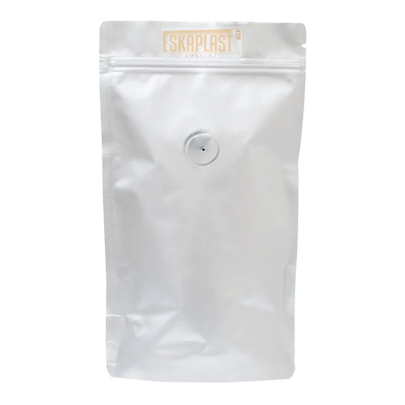 packaging bags with Valve Plastic Packaging Stand Up Pouch/Aluminum Foil Packaging Zip Lock Bag/Doypack Mylar Storage Food