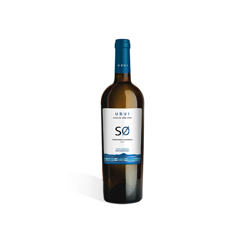 Hot Sell 2021 Sardinian Vermentino grape type DOC 2021 750ml box shipped organic Italian white wine