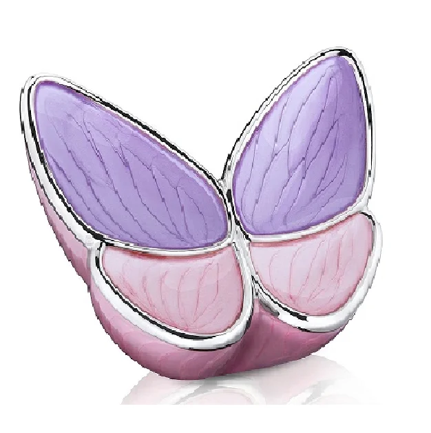 Premium quality funeral supplies Wings of Hope Lavender Butterfly Cremation Urn product