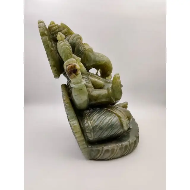 Aquamarine Ganesh Big New product natural crystal points aquamarine Ganesh for decoration