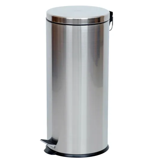 Special Design Excellent Stainless Steel Powder Coating Home Kitchen 30L Waste Pedal Bin