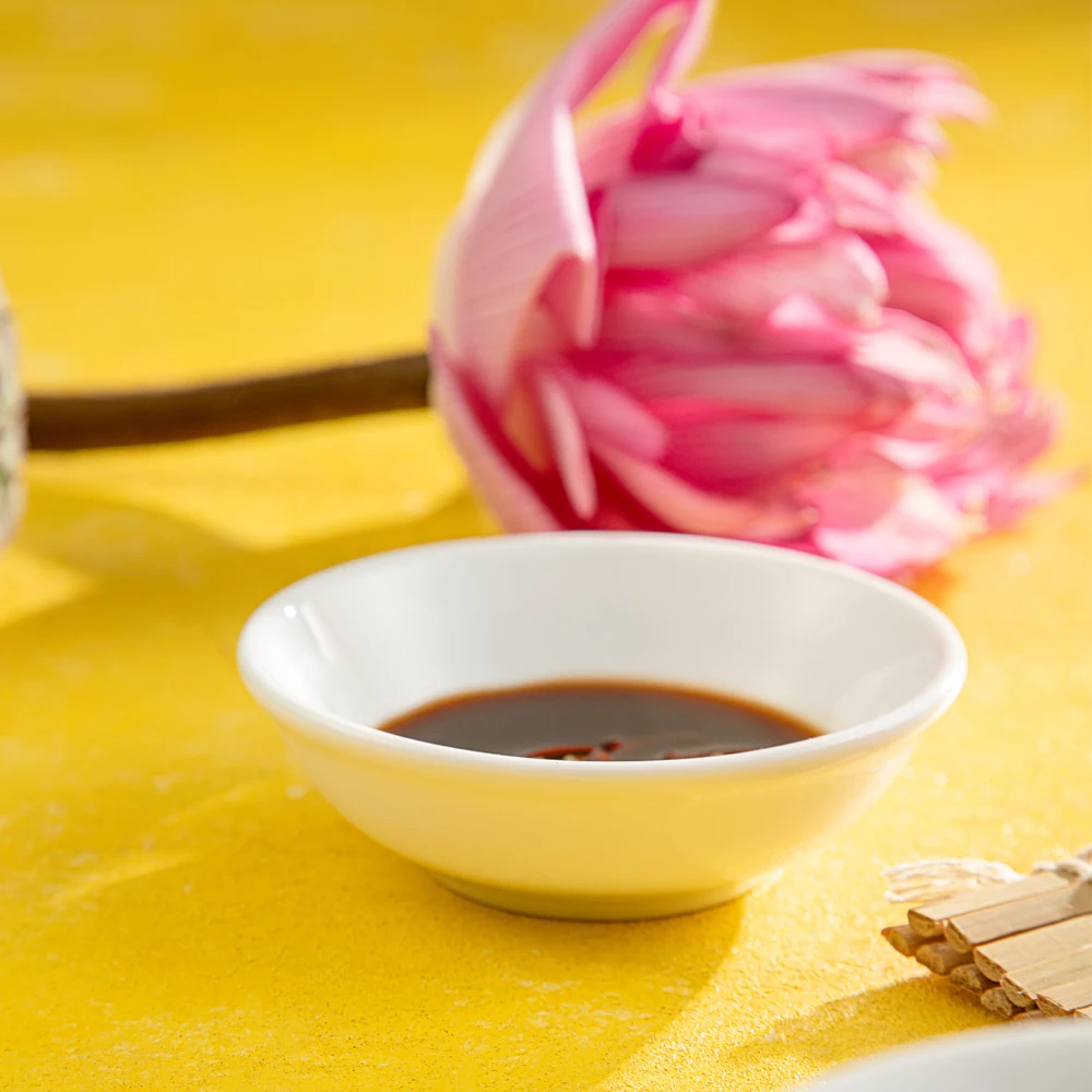 OEM High Quality White Porcelain Spice Plates Sauce Plates For Hotels And Restaurants from Viet Nam