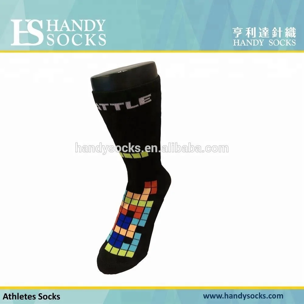 Trend Hit Custom Dots Square Business Dress Socks with Patterned Design