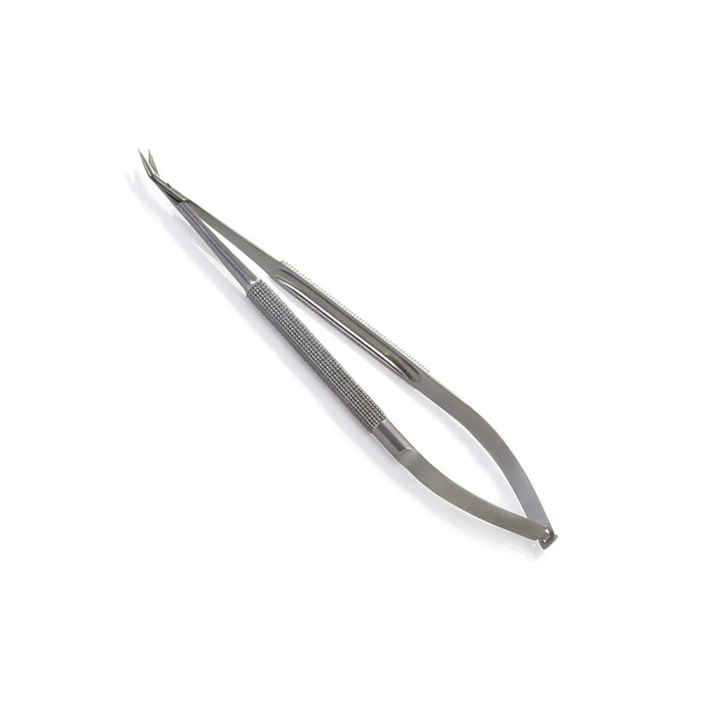 HIGH QUALITY POTTS YASARGIL MICRO SCISSORS 18.5CM ANGLED 45 DEGREES NEUROSURGERY INSTRUMENTS