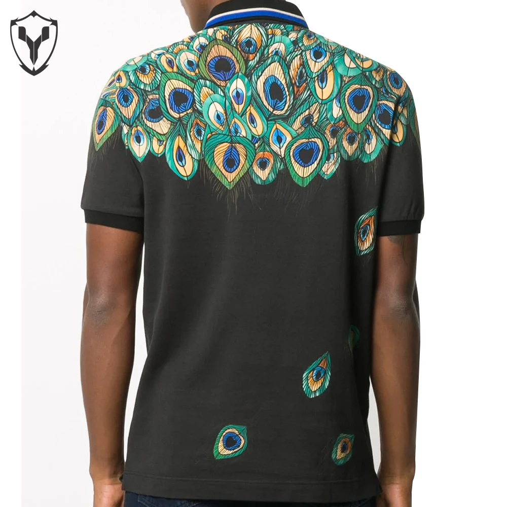 Pakistani Made Top Quality Wholesale Pure 100% Cotton Custom Embroidery Sublimated Logo Printed New Polo Shirts Short Sleeve Men