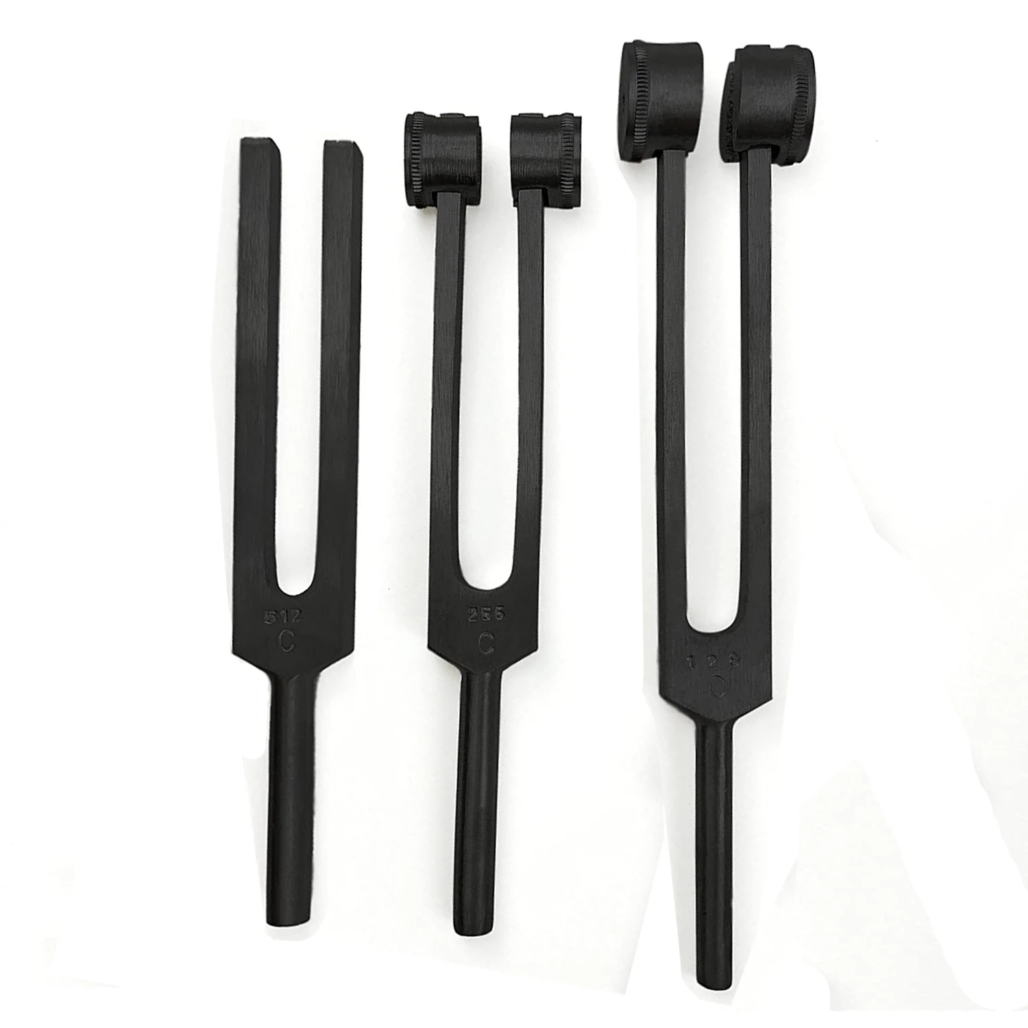 Tuning fork Set of 3 pcs Aluminum Alloy Sensory for Sound Healing Therapy DNA Repair Medical surgical diagnostic instruments