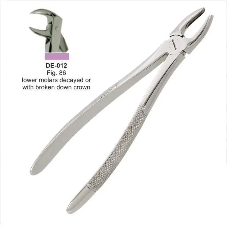
Best Quality Tooth Extracting Forceps Pointed Tips For Syndesmotome Upper Model 
