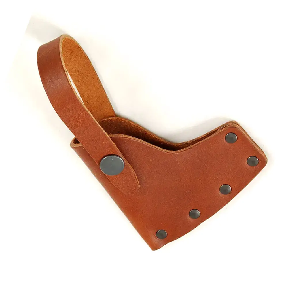 Уникальный кожаный чехол с топором ручной работы для