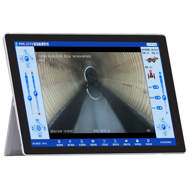 Mainline Sewer Crawler Pipeline Sewer Water Catvs Sonar Lidar Multi-Sensor Pipe Inspection