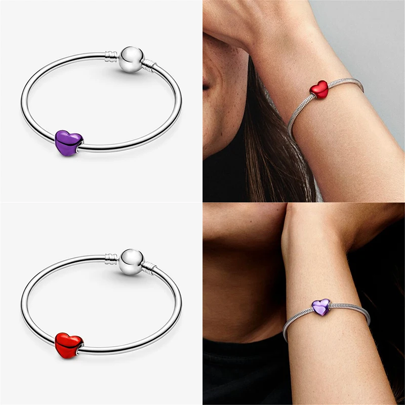 925 Sterling Silver Popular Dangle Charms Bead Fit Original Charm Bracelet Necklace DIY Making