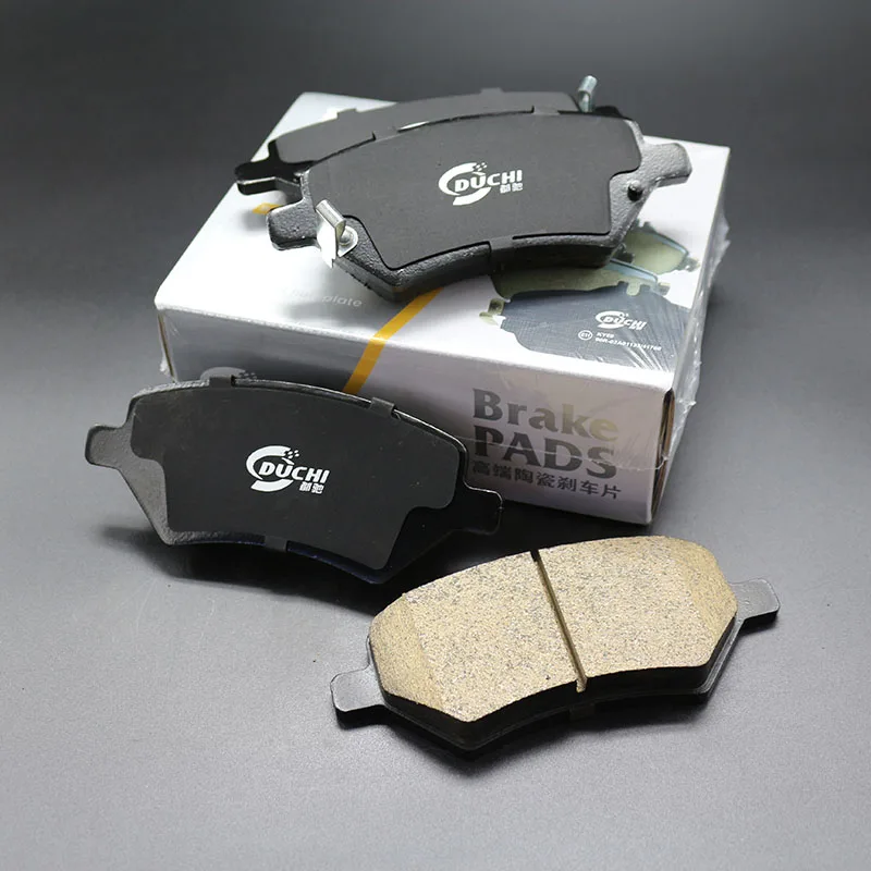 high-end brake disc pad produced by no dust ceramic brake pad manufacturers