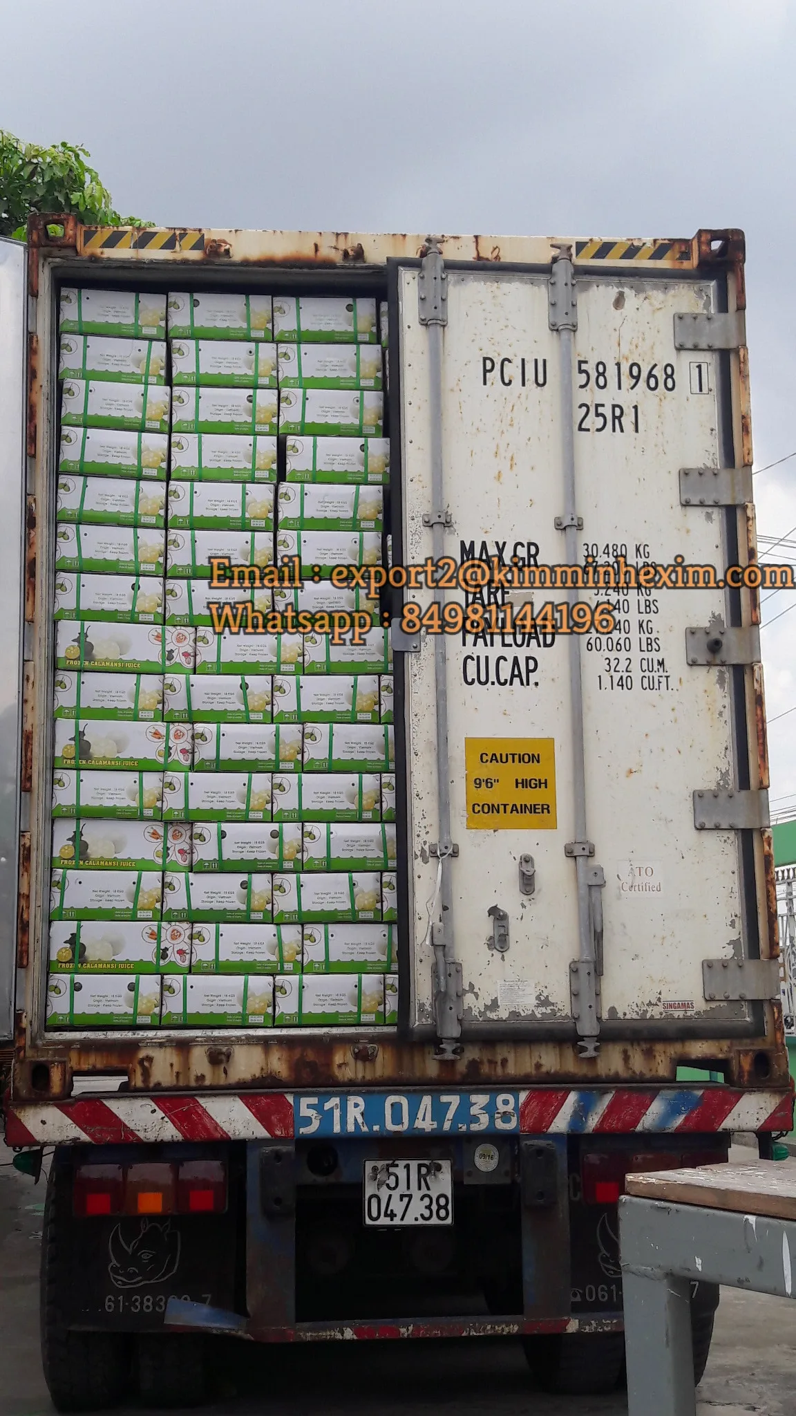 100% Premium Grade Frozen Calamansi Juice Sweet Taste Beverages Origin Vietnam Whatsapp 0084981144196